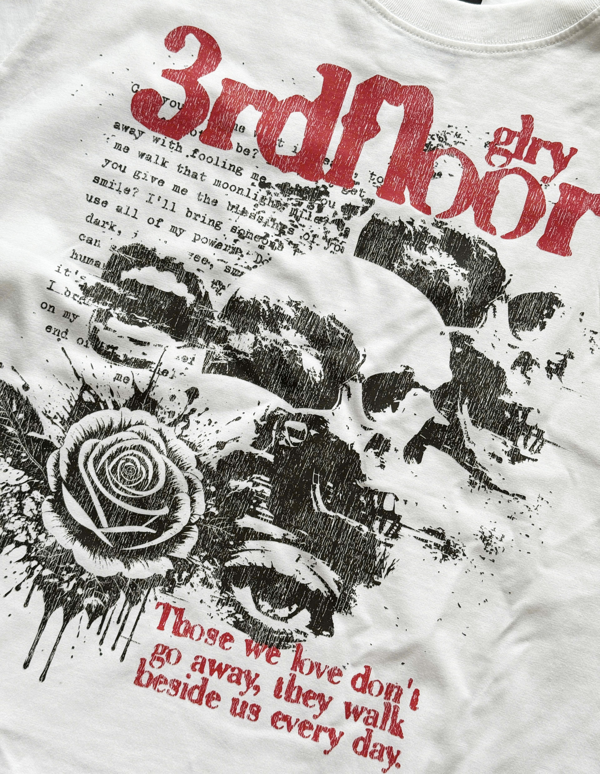 3FG VINTAGE QUOTES BOXY TEE