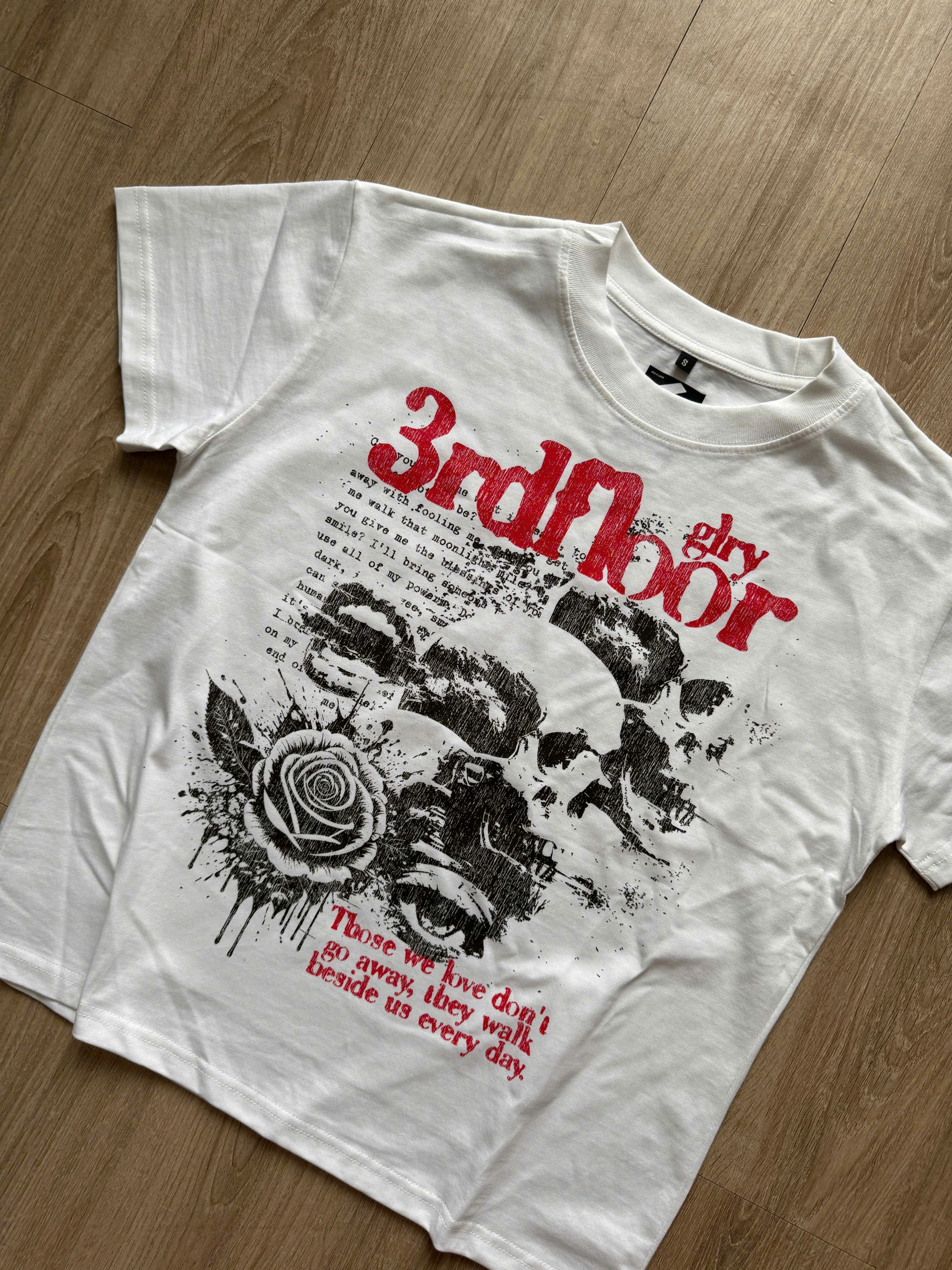 3FG VINTAGE QUOTES BOXY TEE