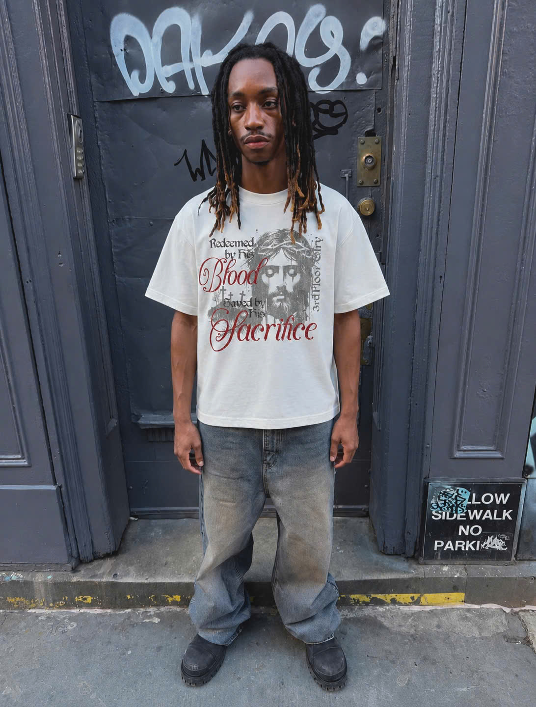 3FG VINTAGE REDEEMED BOXY TEE