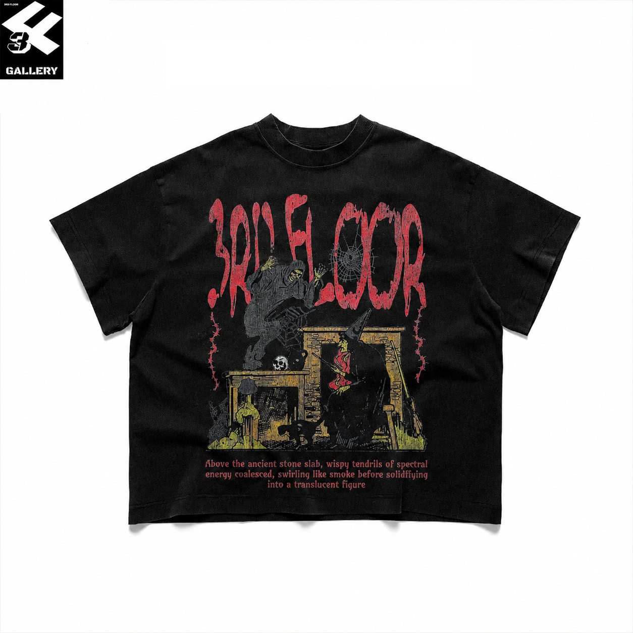3FG VINTAGE WITCH BOXY TEE