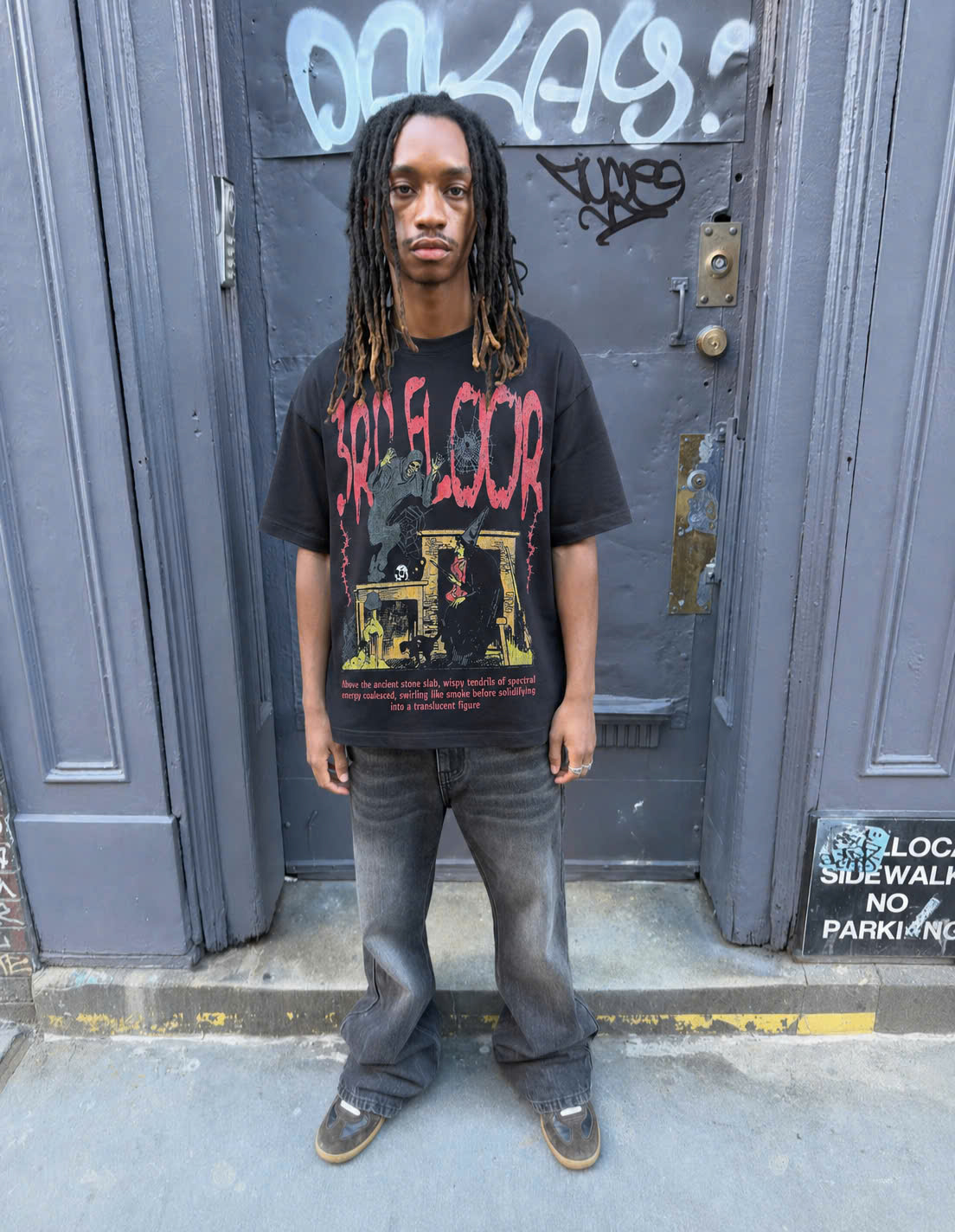 3FG VINTAGE WITCH BOXY TEE