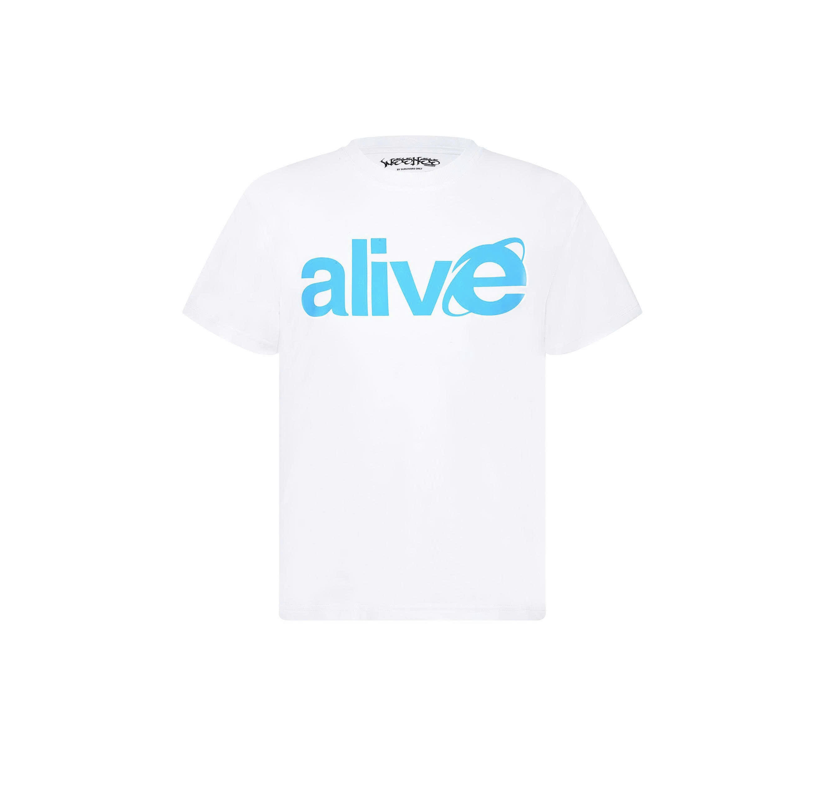 WHDC ALIVE FITTED TEE WHITE