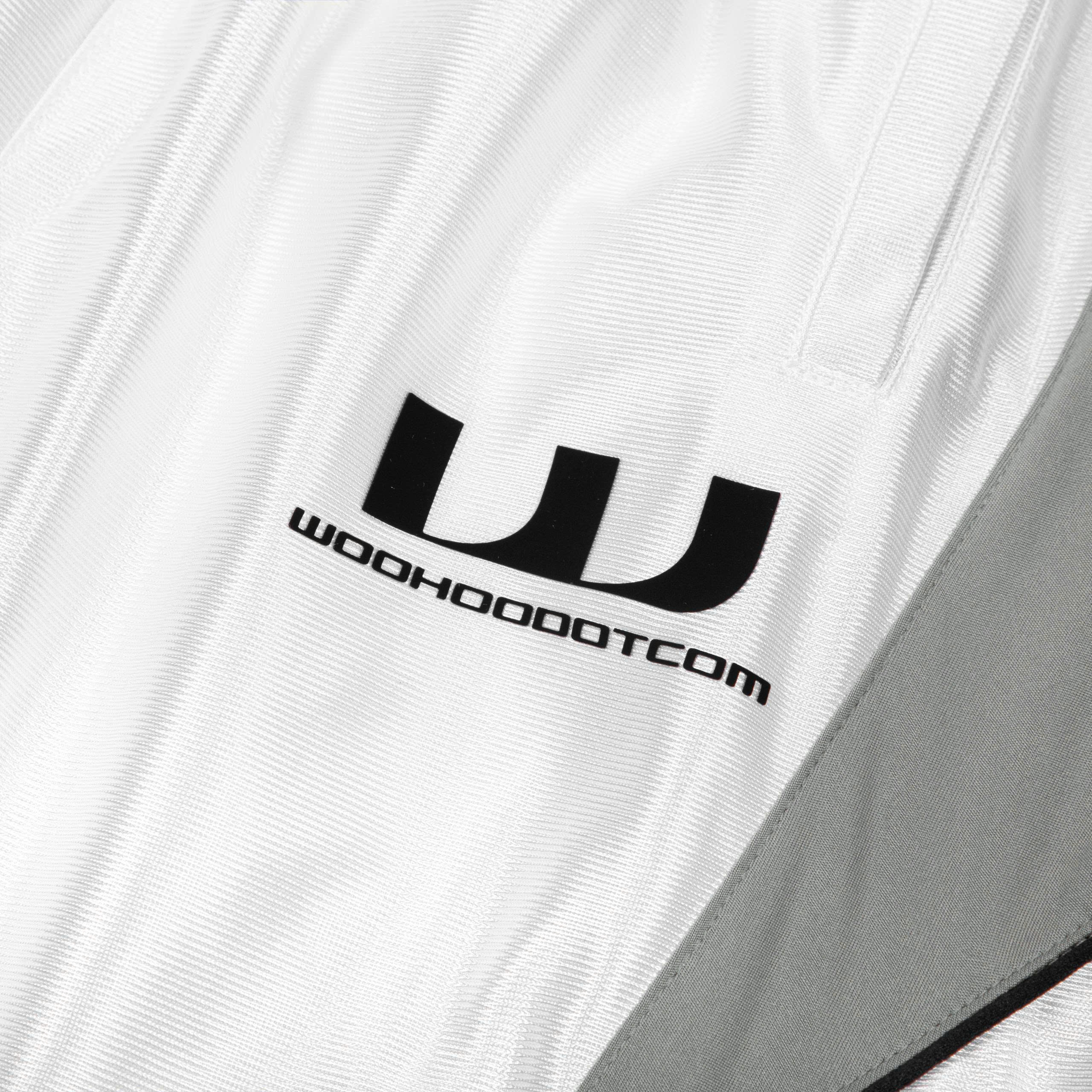 WHDC BAGGY BASKETBALL SHORTS IN WHITE