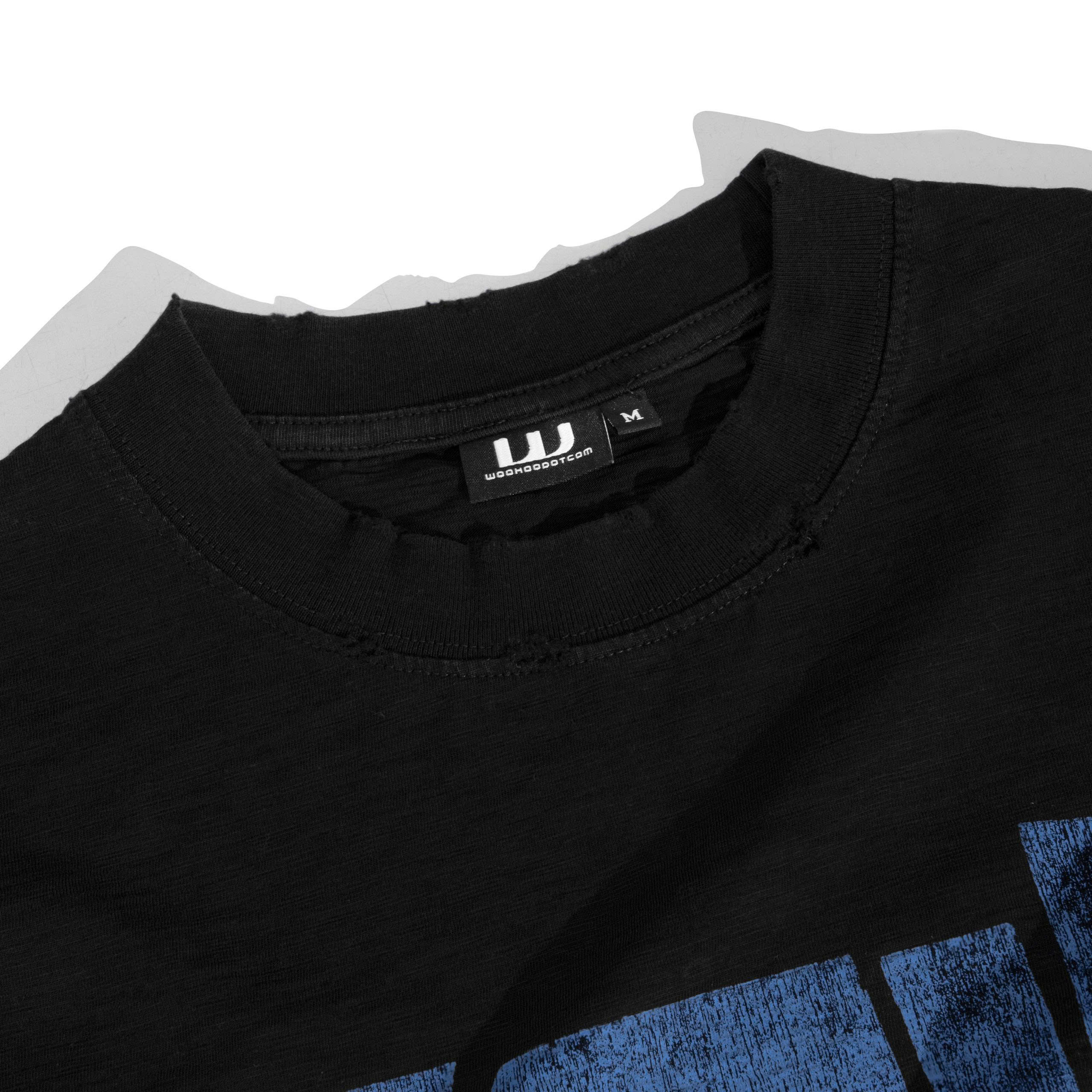 WHDC DISTRESSED BROKEN W. SLUB TEE