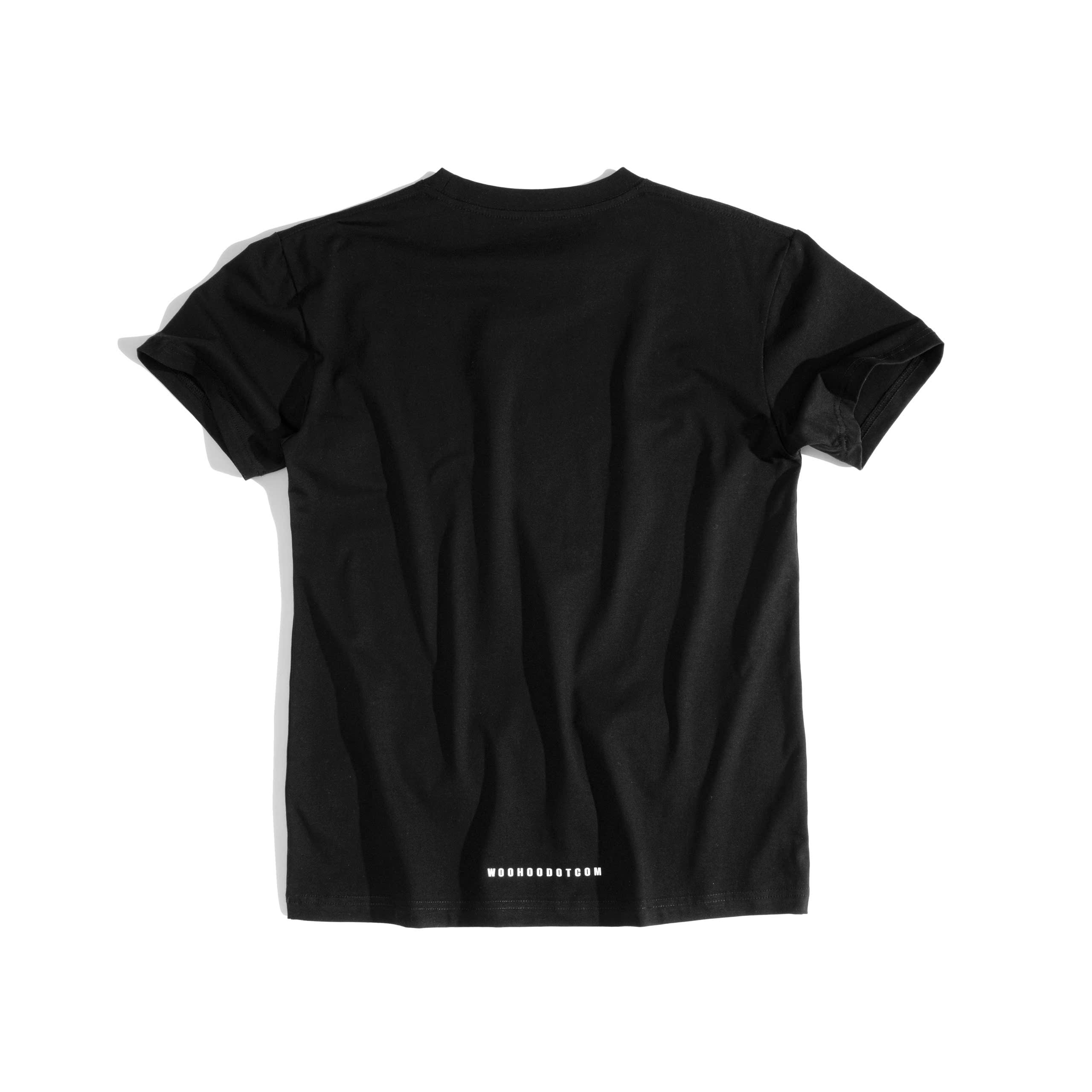 WHDC NEW ICONIC FITTED TEE IN WHITE / BLACK