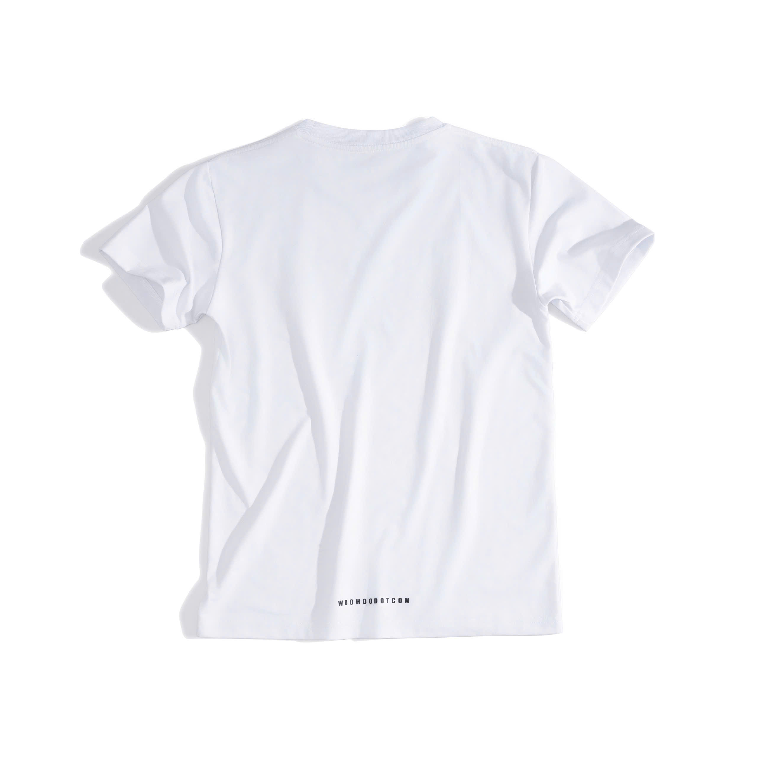 WHDC NEW ICONIC FITTED TEE IN WHITE / BLACK