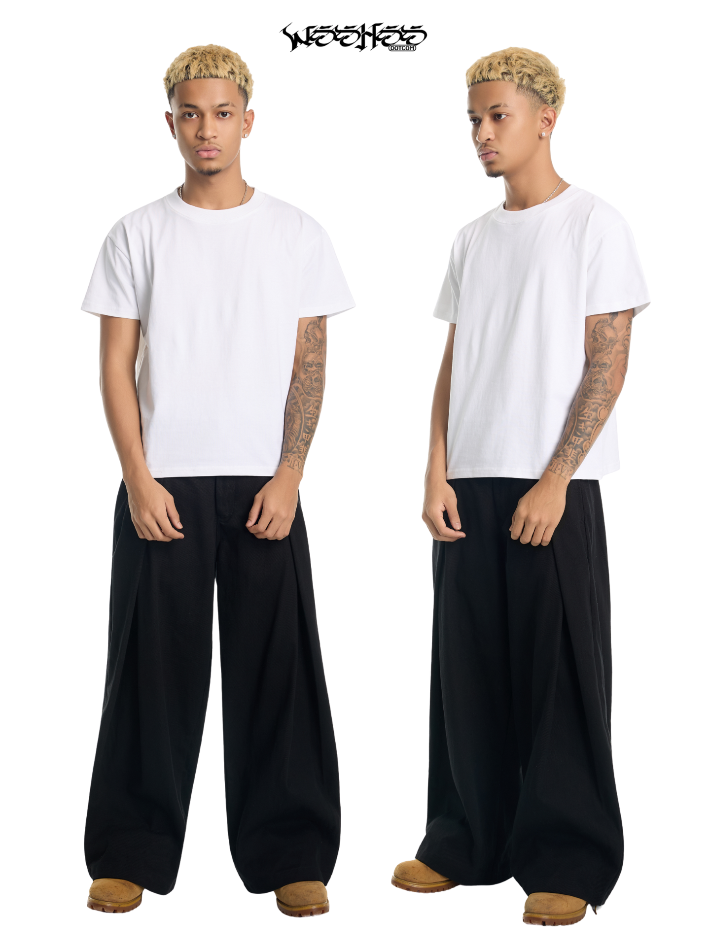 WHDC SRVIVR KAKI TROUSER PANTS IN BLACK