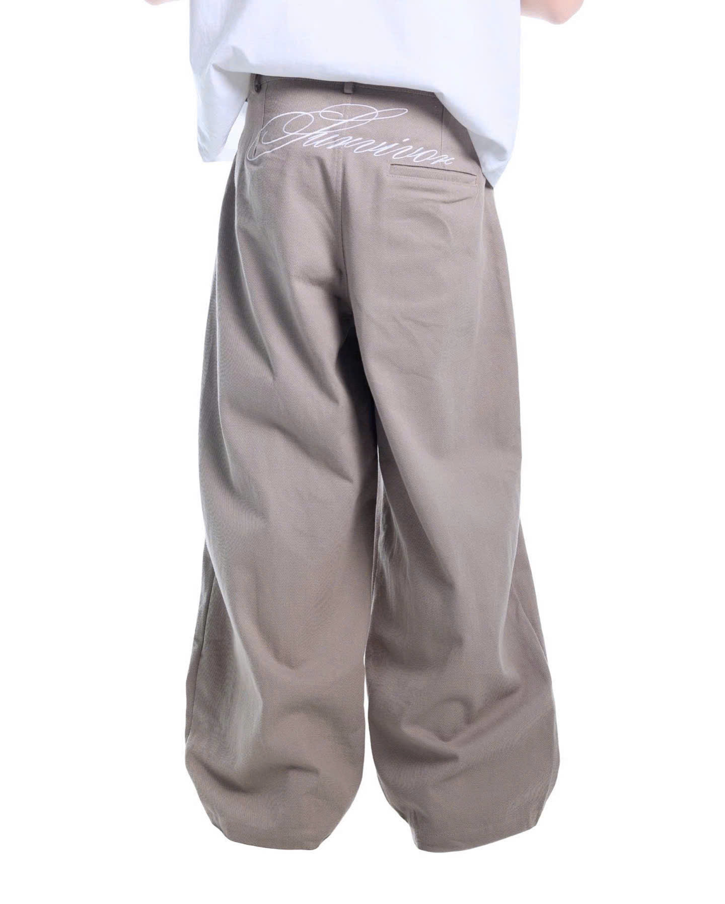WHDC SRVIVR KAKI TROUSER PANTS IN GREY