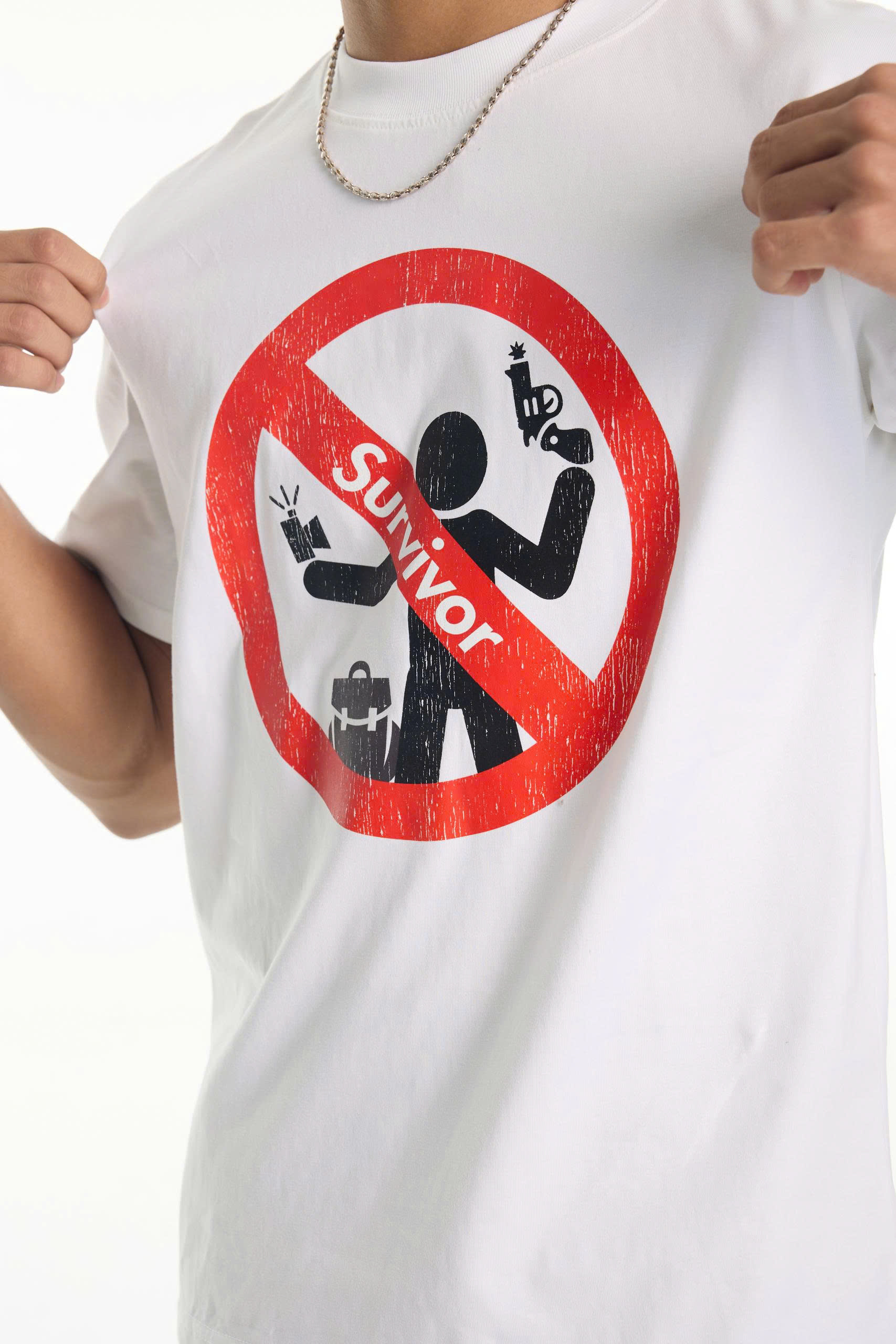 WHDC SURVIVOR IN WARNING ZONE TEE