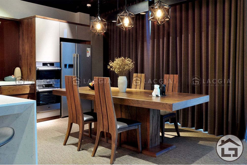 BÀN ĂN GỖ CAO CẤP BA01