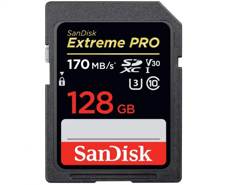 Thẻ nhớ SanDisk SDXC Extreme Pro 128GB170/90 MB/s U3