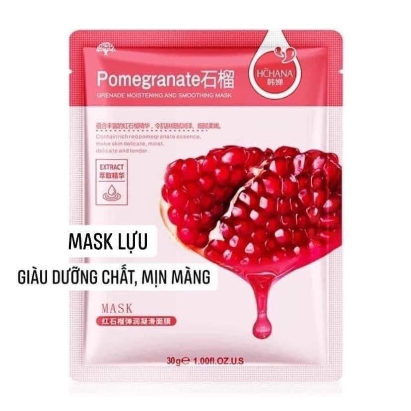 Mask hoa quả Bioaqua mix 30 miếng