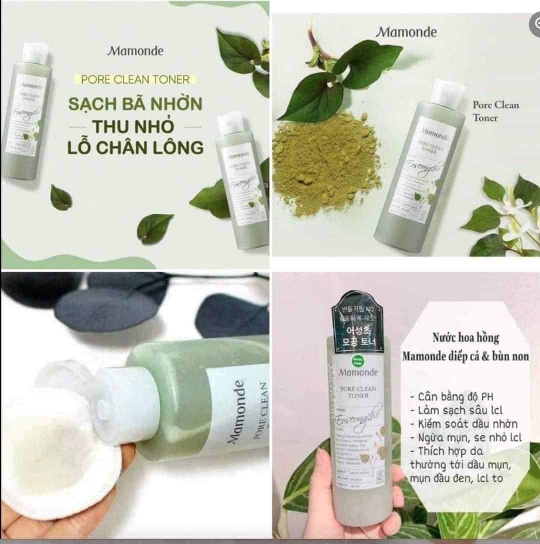 Nước Hoa Hồng Diếp Cá Mamonde