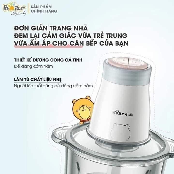 Máy xay thịt Bear QSJ-B02Q1 (2 Lưỡi dao)