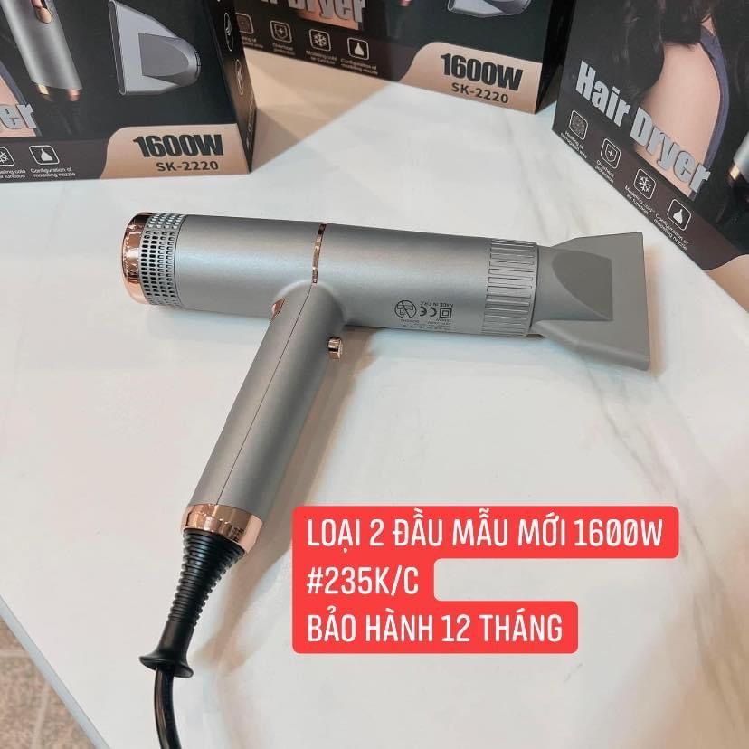 Máy sấy Sokany mẫu mới 1600w