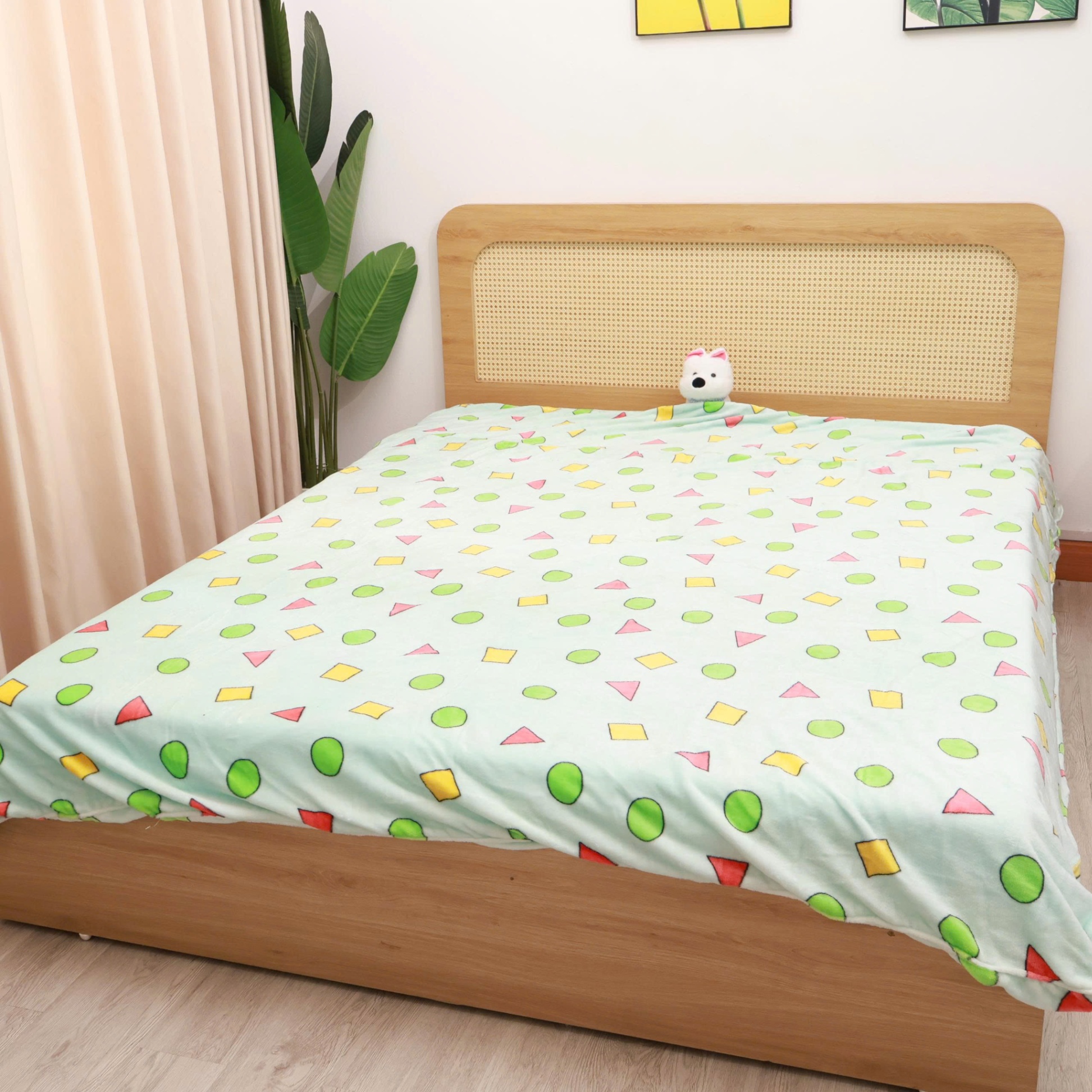 Chăn nỉ trần bông 2 x 2,4m