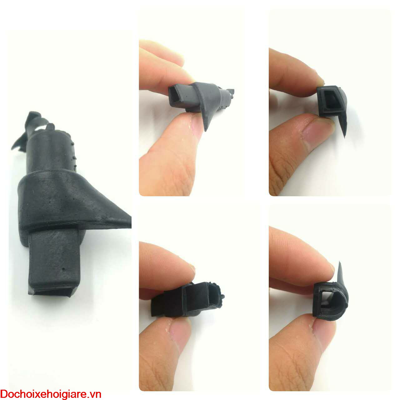 Phụ kiện gioăng. Góc nối gioăng D,P. Mẫu số 2