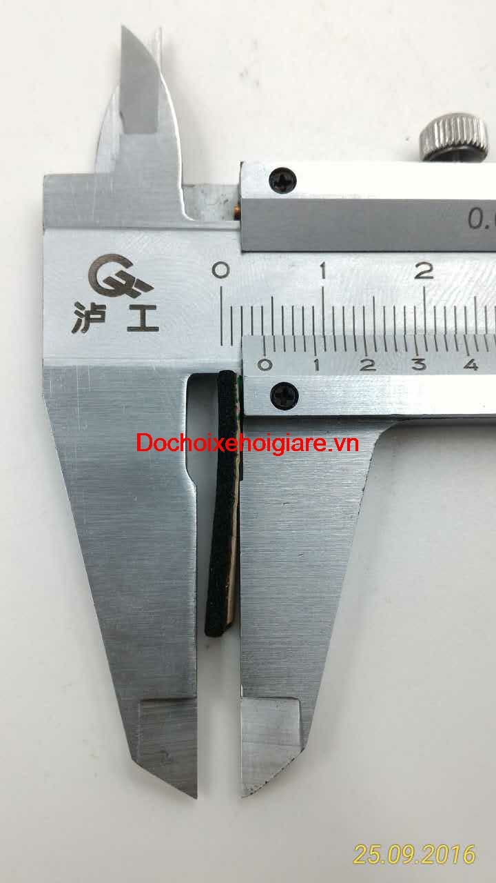 Gioăng cao su phục hồi chân kính lái phía trước bên ngoài. 25x2mm