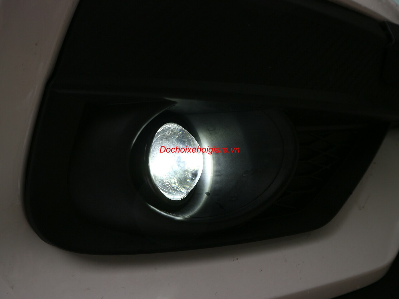 Độ đèn gầm Bi-Xenon Led 2 chế độ pha cos lắp zin theo xe cho Honda Jazz