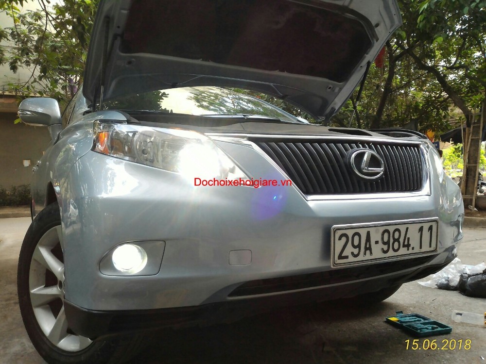 Đèn gầm Bi Xenon Led hai chế độ pha cos cho Lexus RX350