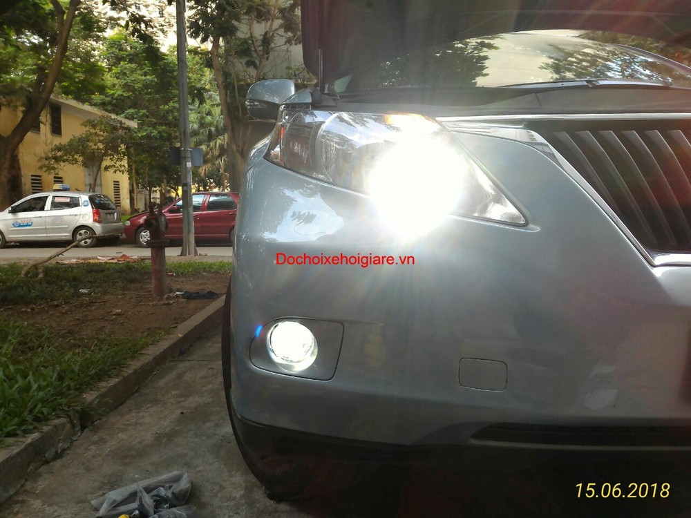 Đèn gầm Bi Xenon Led hai chế độ pha cos cho Lexus RX350