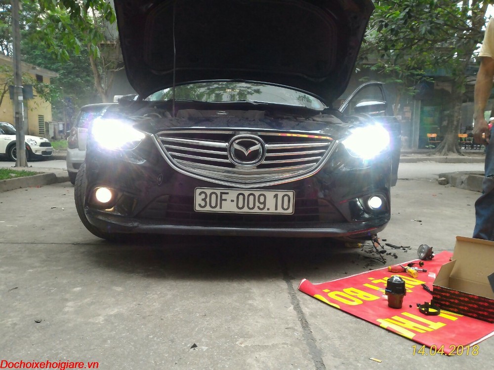 Bi gầm hai chế độ pha cos cho Mazda 6