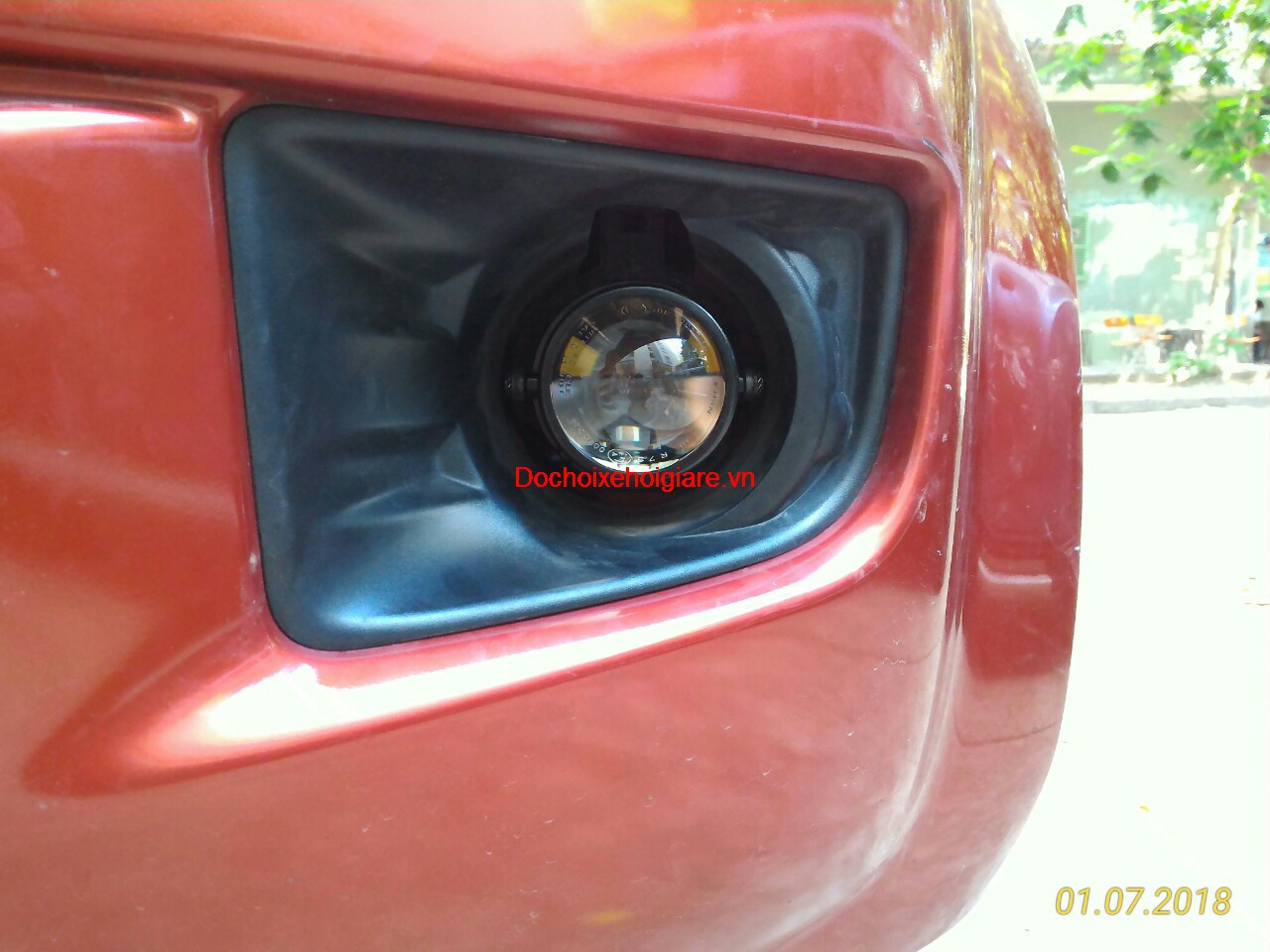 Đèn gầm Bi Xenon Led hai chế độ pha cos cho Isuzu D-Max