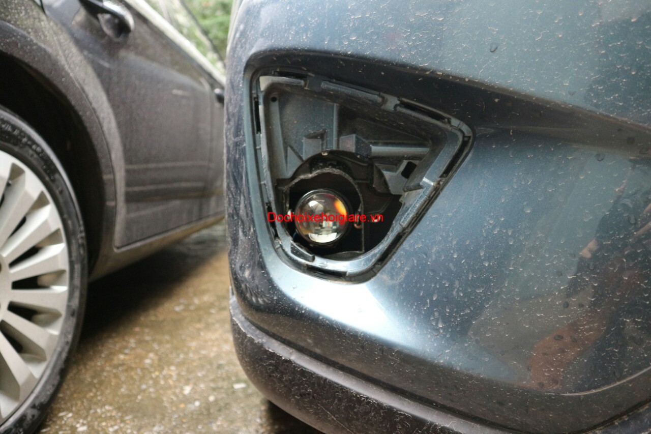 Đèn gầm Bi Xenon Led hai chế độ pha cos cho Mazda CX5 FaceLift