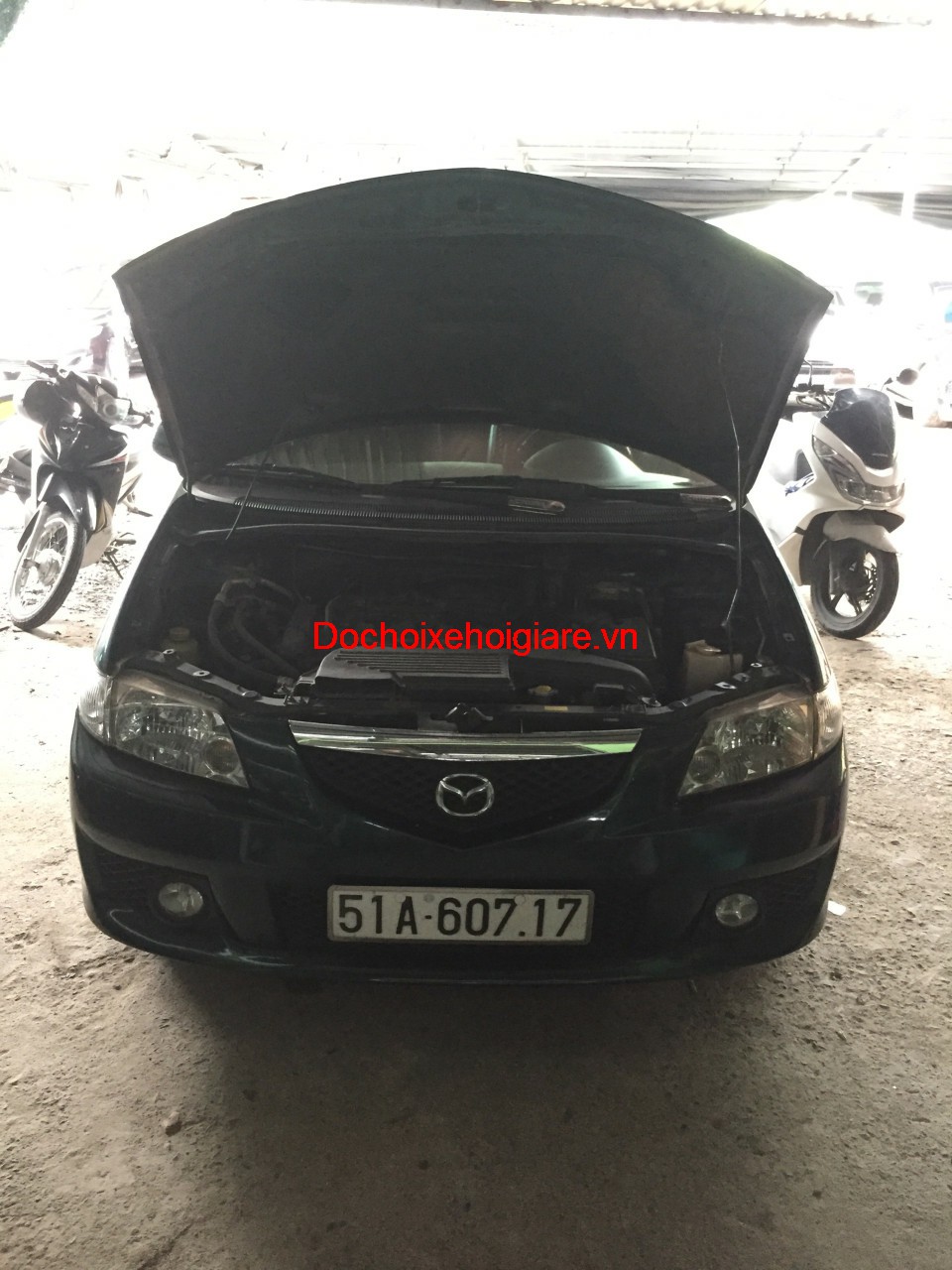 Mazda Premacy độ đèn gầm Bi Xenon Led hai chế độ pha cos giá rẻ nhất