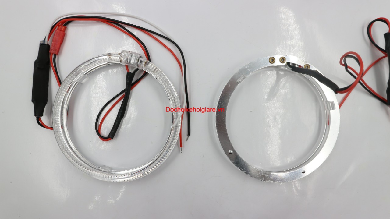 Vòng angel eyes led ô tô xe máy, vòng thiên thần AGE gương cầu bi-xenon xe hơi