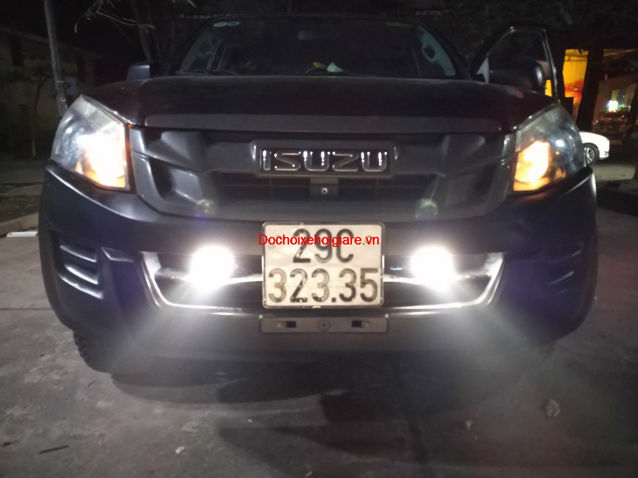 Đèn gầm Bi Xenon Led hai chế độ pha cos cho Isuzu D-Max