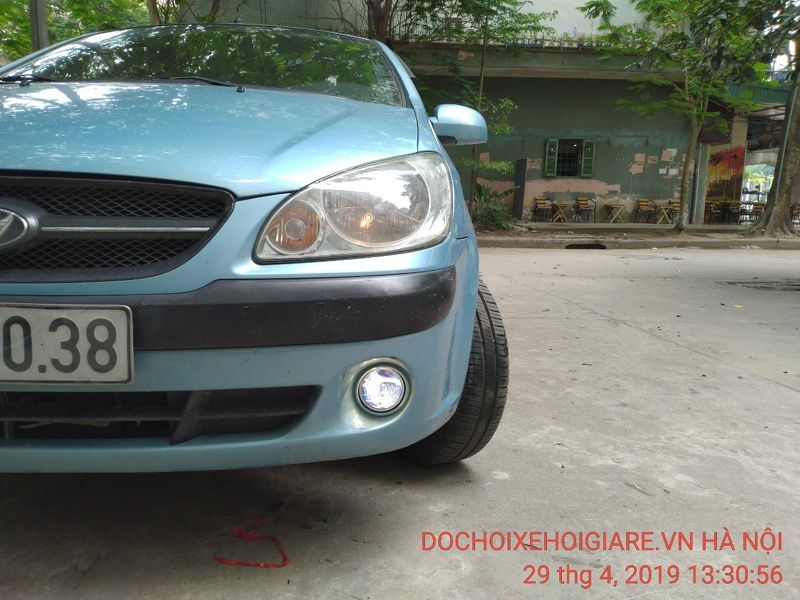 Đèn gầm Bi Xenon Led hai chế độ pha cos cho Hyundai Getz