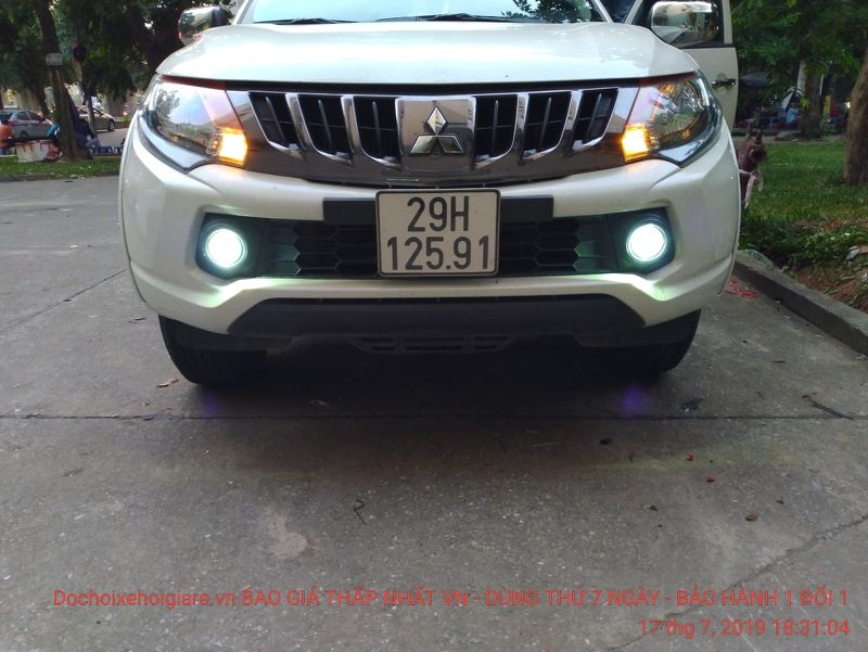 Bi gầm hai chế độ pha cos cho Mitsubishi Triton