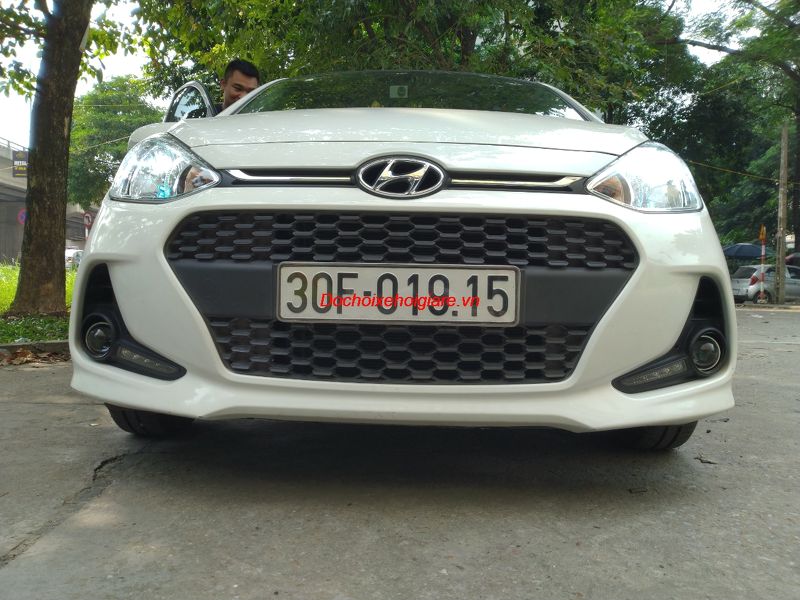 Đèn Bi gầm Hyundai I10. Độ đèn sương mù, đèn cản, đèn gầm Huyndai I10. Thay bóng Xenon Led Pha Cos Huyndai I10