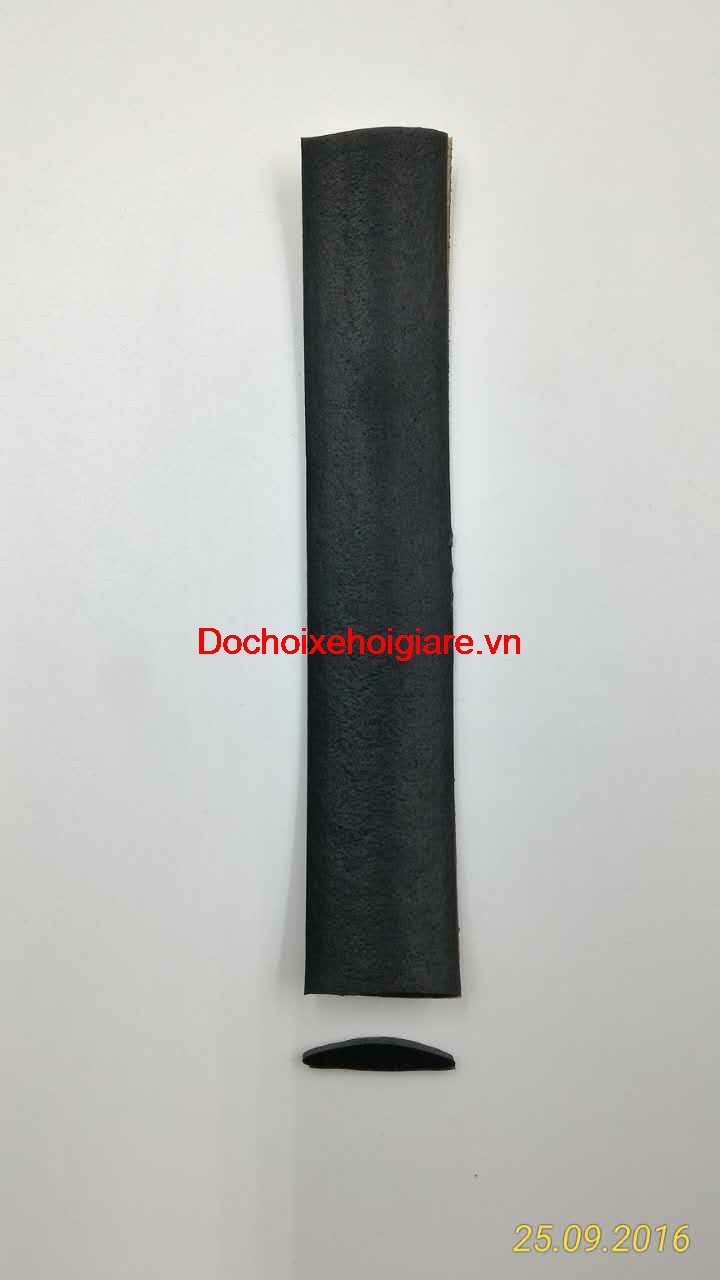 Gioăng ron cao su chữ I dán cửa nóc, cửa số trời. 18x3mm