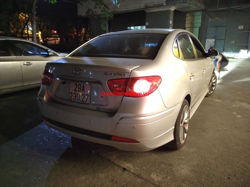 Độ đèn Bi gầm Hyundai Elantra. Đèn sương mù, đèn cản Huyndai Elantra. Thay bóng đèn tăng sáng Xenon Led pha cos Huyndai Elantra