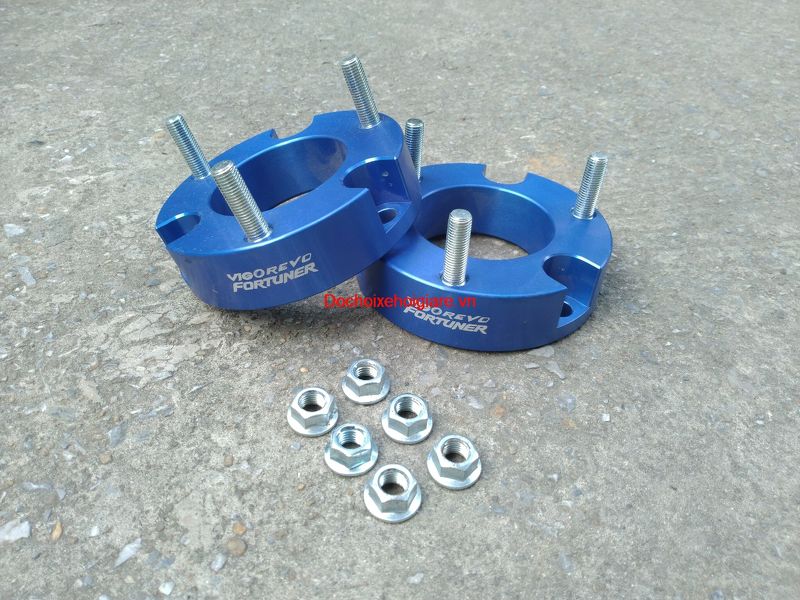 Spacer đệm phuộc trước Toyota Hilux Fortuner 4Runner giúp nâng cao thân xe phôi hợp kim nhôm 6061-T6 THAILAND
