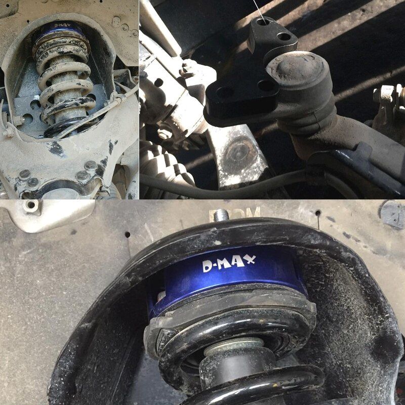 Spacer đệm phuộc trước Isuzu D-Max Mu-X giúp nâng cao thân xe phôi hợp kim nhôm 6061-T6 THAILAND