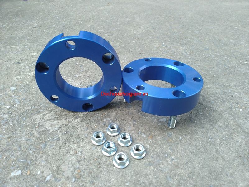 Spacer đệm phuộc trước Toyota Hilux Fortuner 4Runner giúp nâng cao thân xe phôi hợp kim nhôm 6061-T6 THAILAND