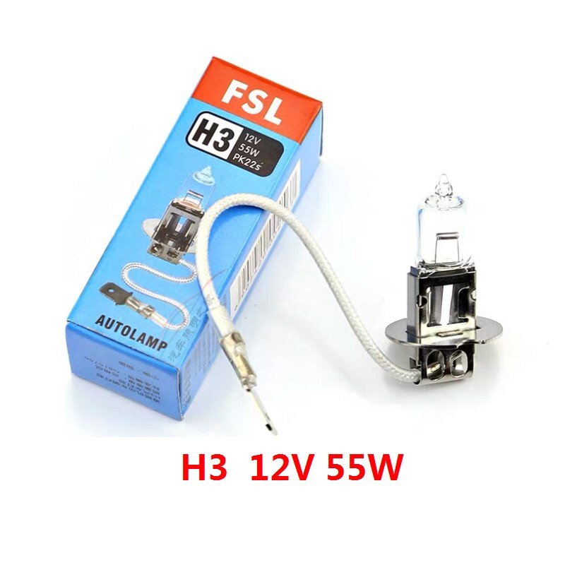 Bóng đèn pha Halogen ô tô 12V 24V FSL H1 H3 H4 H7 H8 H9 H11 H16 HB3-9005 HB4-9006 9012 880 881 19W 27W 55W 60W 70W 90W 100W