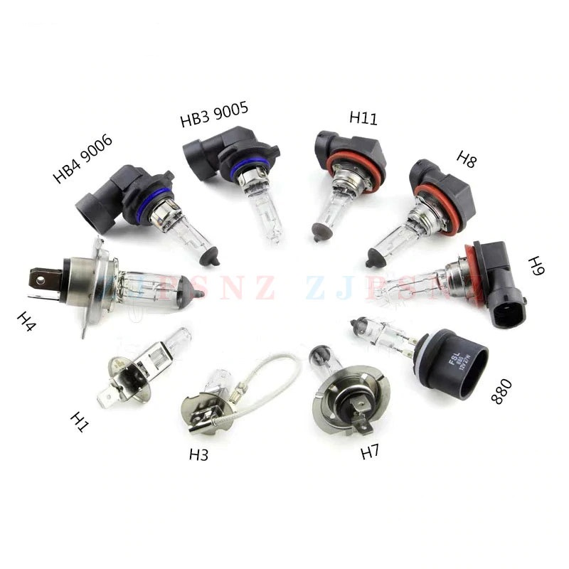 Bóng đèn pha Halogen ô tô 12V 24V FSL H1 H3 H4 H7 H8 H9 H11 H16 HB3-9005 HB4-9006 9012 880 881 19W 27W 55W 60W 70W 90W 100W