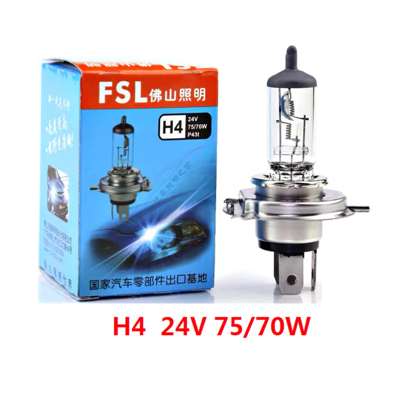 Bóng đèn pha Halogen ô tô 12V 24V FSL H1 H3 H4 H7 H8 H9 H11 H16 HB3-9005 HB4-9006 9012 880 881 19W 27W 55W 60W 70W 90W 100W