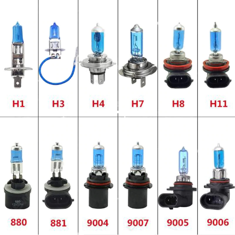 Bóng đèn pha Halogen ô tô 12V 24V Giá Rẻ H1 H3 H4 H7 H8 H9 H11 H16 HB3-9005 HB4-9006 9012 880 881 19W 27W 55W 60W 70W 90W 100W