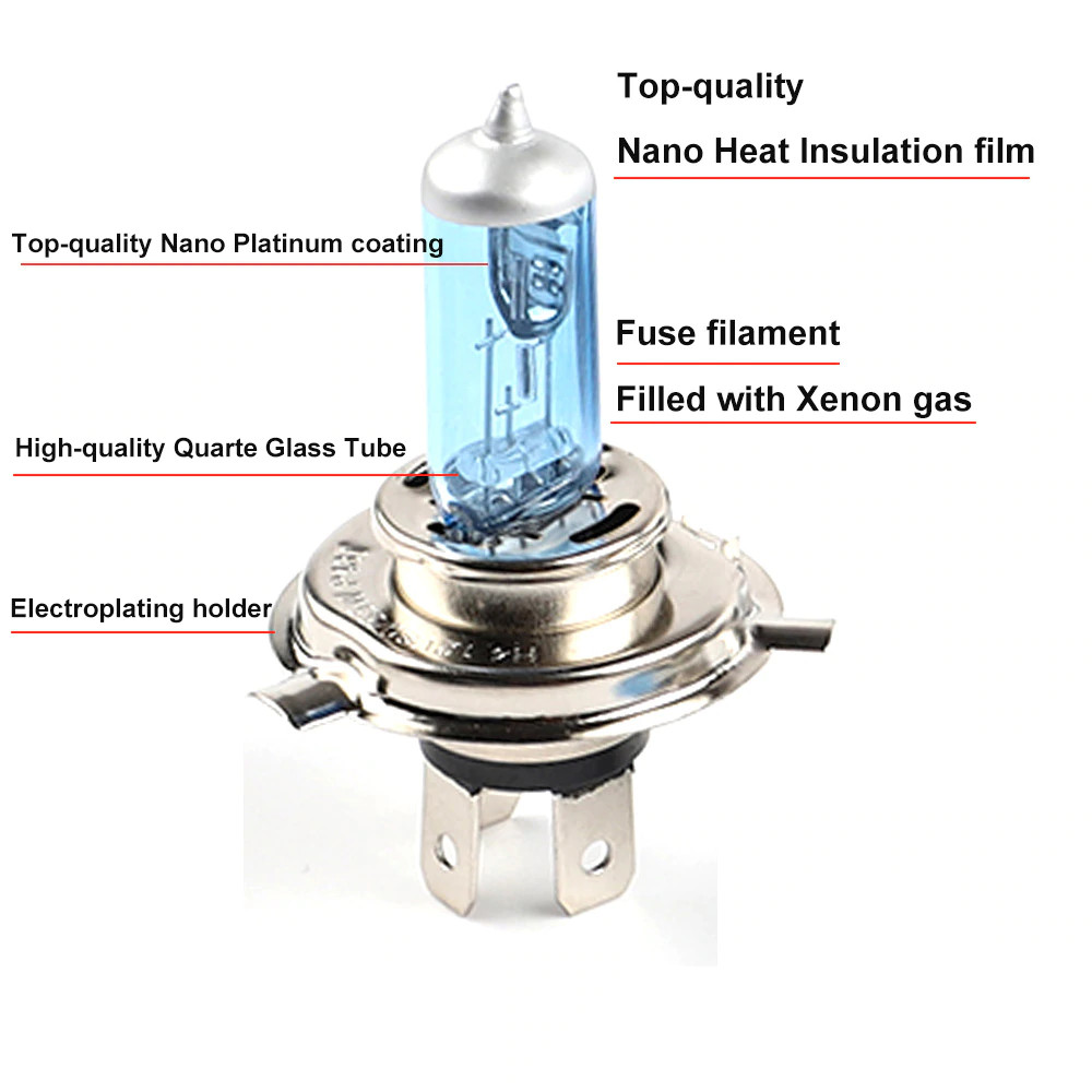 Bóng đèn pha Halogen ô tô 12V 24V Giá Rẻ H1 H3 H4 H7 H8 H9 H11 H16 HB3-9005 HB4-9006 9012 880 881 19W 27W 55W 60W 70W 90W 100W