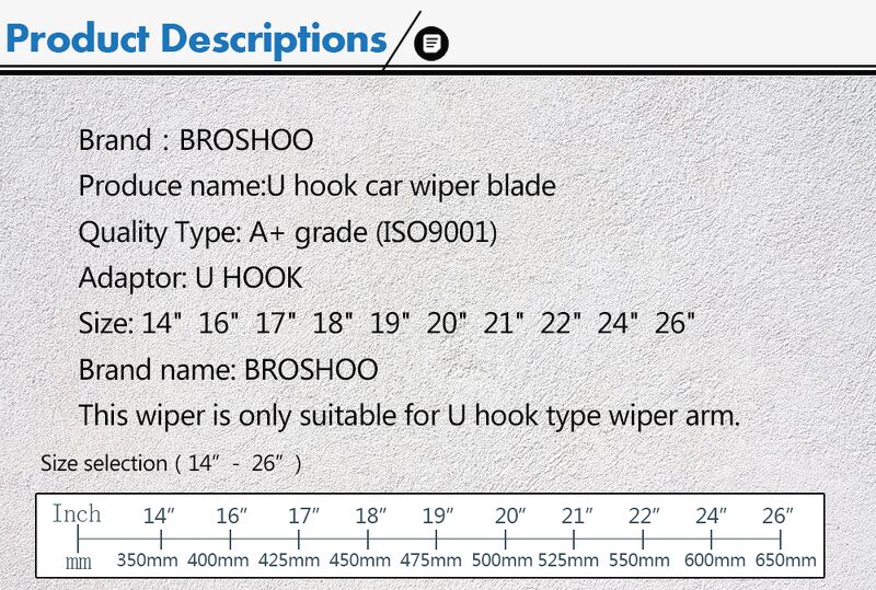 Cần gạt mưa Nano Wiper xương nhựa 3 khúc. Lưỡi gạt cao su phủ than chì hoạt tính giúp gạt sạch hơn, êm hơn và bền hơn