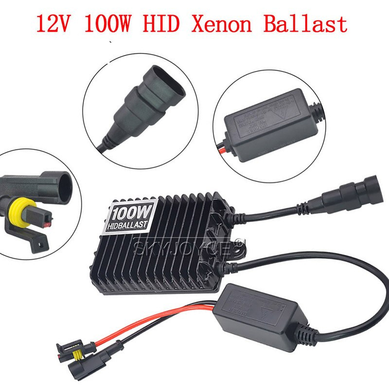 Ballast Xenon công suất lớn 100W 12V dành cho xe tải, xe khách. Kích sáng nhanh