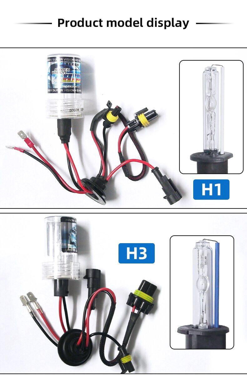 Bóng đèn pha Xenon giá rẻ 35W 12V H1 H3 H4 H7 H11 H15 HB3 HB4 9005 9006 9012 880 881 D2H D1S D2S D3S D4S D1R D2R D3R D4R