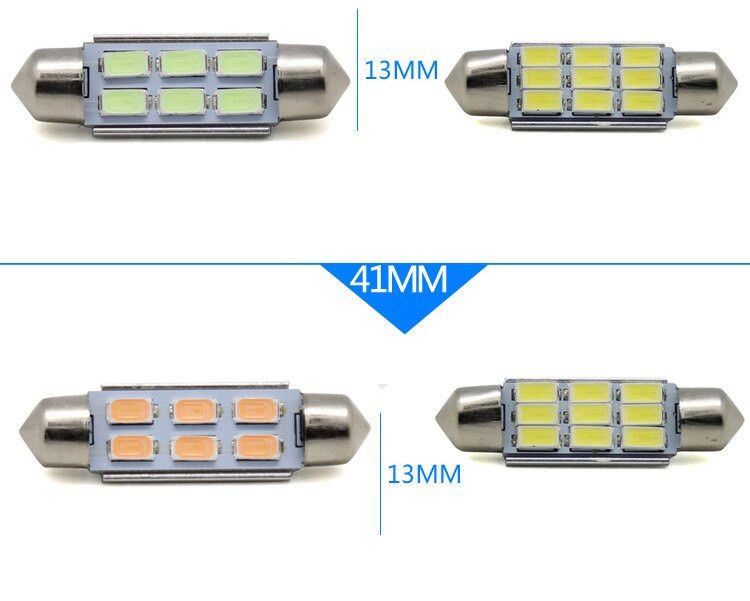 Bóng led trần xe hơi siêu sáng giá rẻ, chip led SMD 5630 5730, có cánh nhôm tản nhiệt