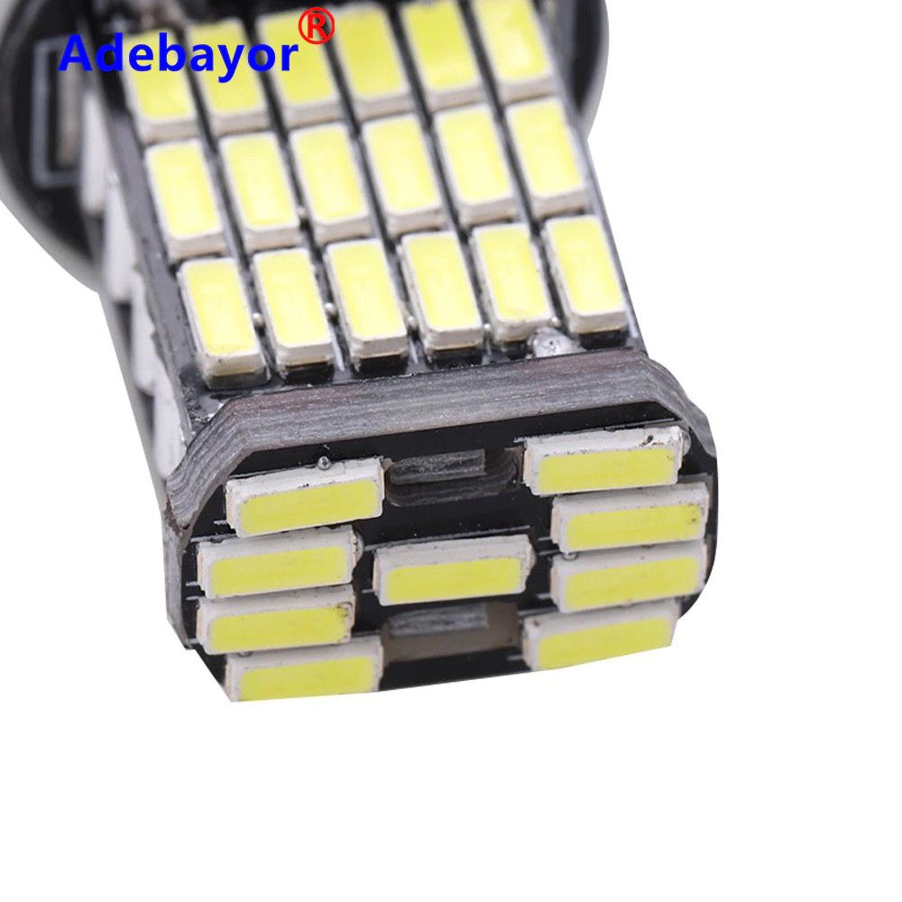 Bóng led tăng sáng đèn lùi, phanh thắng, hậu, xi nhan ô tô. 45 nhân chip led SMD 4014 đầy đủ chuẩn chân T15 T20 T25 T1156 T1157