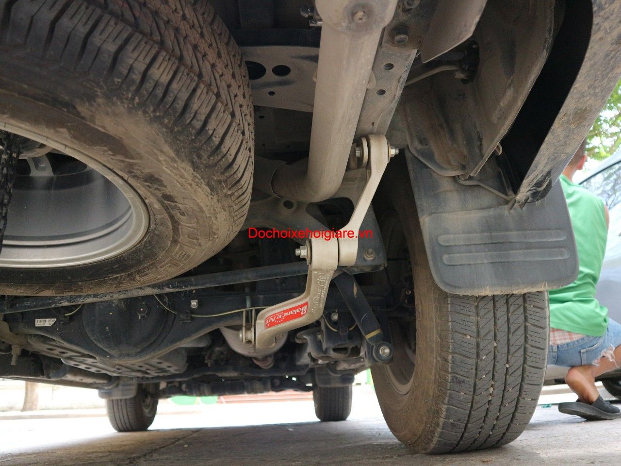 Thanh cân bằng cho xe Toyota Fortuner. Space Arm